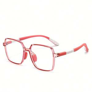 Gafas de Computadora Cuadradas TR90 para Niños y Niñas, con Logotipo Personalizado, Moda 2025, Montura Óptica con Protección Anti Luz Azul - Product Image 4