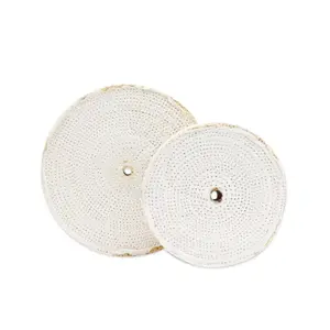 Полировочное прочное обработанное сизальное полировальное колесо из хлопчатобумажной ткани