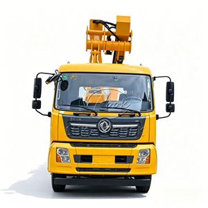 Camion nacelle isolée fiable de 22 m avec isolation 45 kV 360° °   Camion de réparation électrique à rotation continue - Product Image 1