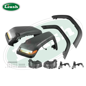 Hochwertige Liush Fender Flares für Jeep Wrangler JL 2007-2024 mit Light Wheel brow Aluminium legierung Car Body Kit Modifikation - Product Image 2