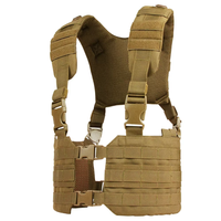 Porte-plaques tactique extérieur personnalisé, gilet de protection de chasse, gilet tactique avec poches Molle, harnais de poitrine tactique Ronin