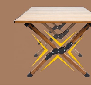 <span class=keywords><strong>Table</strong></span> de pique-nique de <span class=keywords><strong>camping</strong></span> pliable <span class=keywords><strong>Table</strong></span> de jardin extérieure <span class=keywords><strong>Table</strong></span> à manger <span class=keywords><strong>enroulable</strong></span> en acier au carbone portable - Product Image 5