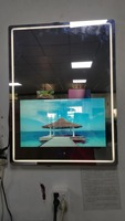 32/43/49/55/65 Pouces Écran Tactile Interactif Intelligent Miroir Magique LCD de Fitness Étanche avec Lumière LED pour Affichage Numérique