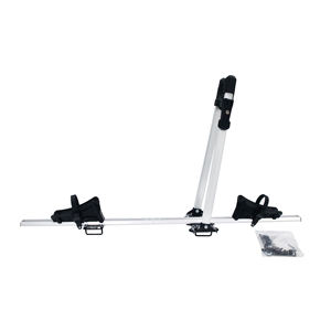 Support de vélo de <span class=keywords><strong>voiture</strong></span> universel en aluminium pliable de petit volume Support de vélo <span class=keywords><strong>Porte</strong></span>-vélo de toit - Product Image 1