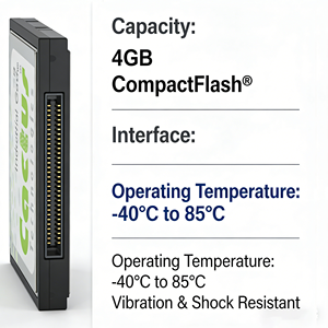 Carte CF industrielle OEM Carte Compact Flash (Carte CF) Plastique Haute vitesse CE - Product Image 5