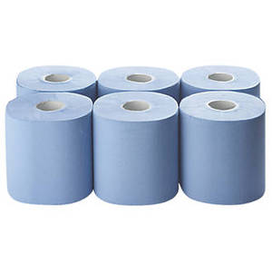 <span class=keywords><strong>Papier</strong></span> <span class=keywords><strong>essuie</strong></span>-<span class=keywords><strong>tout</strong></span> <span class=keywords><strong>industriel</strong></span> en rouleau jumbo bleu, jetable, 2 plis, hygiénique, écologique, gaufrage personnalisé en gros - Product Image 2