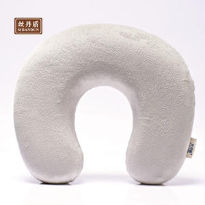 Oreiller de voyage en mousse à mémoire de forme Sidandun en forme de U, bleu clair, 28x28x8cm, soutien pour les personnes âgées - Product Image 3