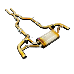 Système de Catback d'échappement valvé SS304 haute performance pour mercedes-benz M178 C190 <span class=keywords><strong>AMG</strong></span> GTR coupé <span class=keywords><strong>V8</strong></span> bi-turbo 2018 + acier inoxydable - Product Image 1