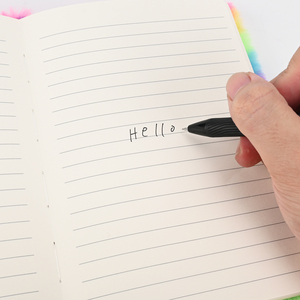 Carnet en peluche Kawaii, journal en fausse fourrure mignon, couverture souple à rayures arc-en-ciel, journal intime pour étudiants, cadeau scolaire pour <span class=keywords><strong>l</strong></span>'écriture - Product Image 3