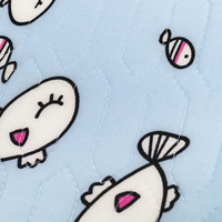 Couverture auto-rafraîchissante lavable pour chien avec impression de motif pour sièges de voiture intérieurs et extérieurs
