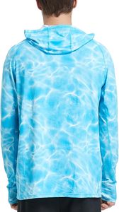 Hoodie <span class=keywords><strong>de</strong></span> pêche léger à imprimé tendance, confort toute la journée, imperméable, UPF 50+, grande taille, protection solaire totale, séchage rapide, respirant - Product Image 5