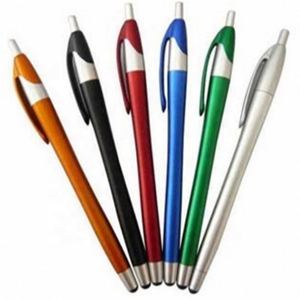 Bolígrafos 2 en 1 con Punta Mediana de Tinta Negra y Puntas de Stylus para Pantallas Táctiles - Product Image 3