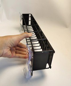 Rak <span class=keywords><strong>Display</strong></span> Kawat Logam dengan Cangkir Hisap untuk Digantung di Pintu Kulkas, Rak Minuman - Product Image 6