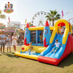 Tobogán Acuático Inflable para Niños Nova NVWSC-0094 al por Mayor, Castillo Inflable Combinado con Tobogán - Product Image 1