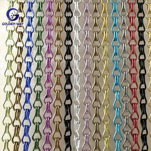 Rideau en aluminium à double crochet, <span class=keywords><strong>moustiquaire</strong></span> décorative, rideau métallique pour hôtel et restaurant - Product Image 5