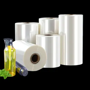 Wholesale POF Heat Shrink Wrap Film Roll Plastic Packaging Shrink Sleeve Food Grade POF Shrinkable Film