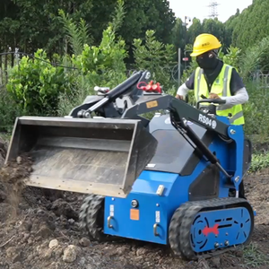 Kostenloser Versand Wirtschaftlicher Mini-Kompaktlader Diesel-Kompaktlader Günstiger Raupen-Kompaktlader zum Verkauf - Product Image 2