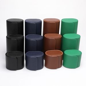 Muestra Gratis, Venta Especial, Caja de Reloj de Cuero con Logotipo Personalizado, Empaque de Regalo de Lujo, Organizador de Almacenamiento de Relojes, Venta al Por Mayor, En Stock - Product Image 3
