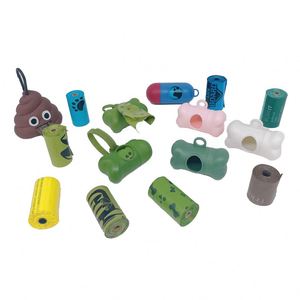Distributeur de sacs à déjections pour animaux de compagnie biodégradables, portable, avec logo Doggy, style moderne, pour chiens et chats - Product Image 6