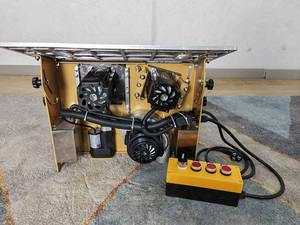 High-Power Brushless Motor Double Saw Blade Wood Saw Machines Table Saw for Woodworking Mini <b>Sliding</b> Table Saw - Product Image 4
