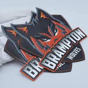 カスタムTPUデジタル熱伝達印刷アニマルウルバッジパッチ衣料品アクセサリー用 - Product Image 4