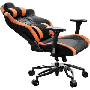 Silla de ordenador grande y <span class=keywords><strong>gorda</strong></span> Cougars al por mayor, silla ergonómica naranja personalizada para jugar, silla de cuero de estilo ejecutivo para jugadores - Product Image 3