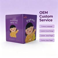 Impression personnalisée de livres d'histoires pour enfants, couverture souple en couleur, livre éducatif pour enfants, livre de lecture pour l'heure du coucher, service OEM ODM