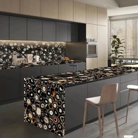 Dalles en pierre d'agate naturelle pour décoration intérieure de luxe Fournisseur de carrelage en pierre d'agate pour meubles de table à panneaux muraux