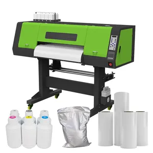 Machine d'impression de t-Shirt Dtf 24 pouces, imprimante de t-Shirt, Film Pet, imprimante Dtf avec têtes d'impression i3200 pour tout tissu