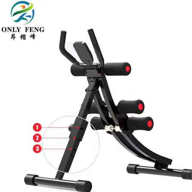 Indoor Sport Machine Bench Customized Logo Workout Crunch For Exercise