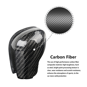 Funda de Palanca de Cambios de Fibra de Carbono para VW Golf 7 MK7 Jetta MK6 GLI Passat B8 CC Tiguan MK2 <span class=keywords><strong>Polo</strong></span> Tuning Interior - Product Image 5