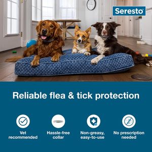 Collar Antipulgas y Garrapatas Elanco <span class=keywords><strong>Seresto</strong></span> para Perros Grandes de 18 Libras o Más, 8 Meses de Protección, Sin Olor, No Grasoso - Product Image 3