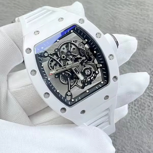 2026 New Men's 055 Automatic Skeleton Mechanical <b>Watch</b> Ceramic Case Sapphire Crystal Luxury Designer Wristwatch OEM - Product Image 2