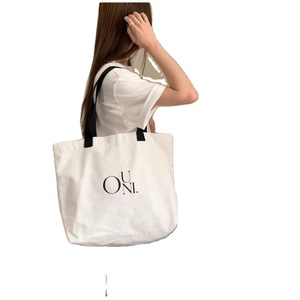 Xuerry Hot Selling Women Fashion Eco-Friendly Recycled Cotton Blank Customized <b>Canvas</b> <b>Bag</b> Custom Logo Printed Shopping Tote <b>Bag</b> - Product Image 1