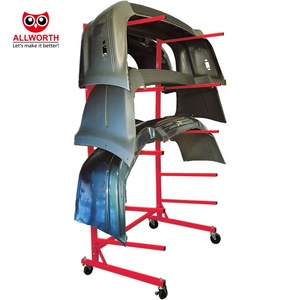 โครงสร้างเหล็กแข็งแรง คุณภาพสูง รถเข็นขนย้ายประตูและกันชนแบบพกพา ชิ้นส่วนอะไหล่รถยนต์ ใช้สำหรับติดตั้งประตู - Product Image 3