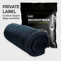 Juego de Toallas de Microfibra de Una Sola Capa con Bucle Trenzado para Detallado Automotriz Profesional, Suaves, Sin Pelusas, Sin Rayas, Marca Tavelya, para Lavado de Autos