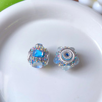 Perles de strass en cristal haut de gamme faites à la main pour stylos DIY, perles intercalaires robustes et étincelantes, breloques pour sangles de téléphone