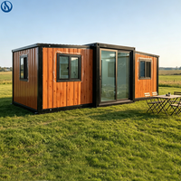 Maison conteneur préfabriquée Honlu 2026 au design moderne, sur mesure, de 10, 20, 30 ou 40 pieds, avec décoration intérieure complète