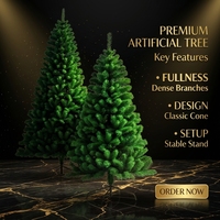 Arbre de Noël de 0,6 à 1,8 m (1,97 à 5,91 pi) pour la décoration de la maison, emballage dense, grand format, nouvelle collection Noël 2026