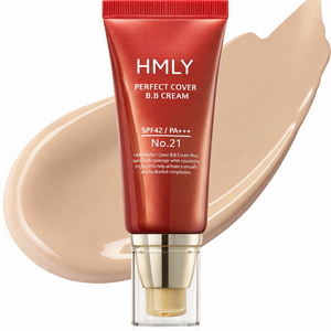 BB Cream M Perfect Cover SPF 42 PA+++ ad <span class=keywords><strong>Alta</strong></span> Copertura, Idratante, Anti-Età, Fondotinta e <span class=keywords><strong>Protezione</strong></span> <span class=keywords><strong>Solare</strong></span> OEM - Product Image 1