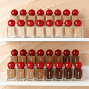 Private Label Elegant Satin Finish Firming Foundation Concentrated Botanical Extract Weightless Makeup For All Skin OEM Factory - Product Image 4