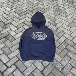 Sudadera con Capucha Deportiva Transpirable de Felpa Francesa 100% Algodón para Hombre, Personalizada al por Mayor, Ajuste Holgado Lavado - Product Image 2