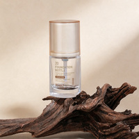 Flacon pompe en verre mat à épaule plate 20ml 30ml pour lotion, huile essentielle, sérum, fond de teint liquide, crème visage – Emballage cosmétique