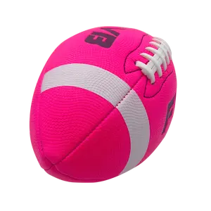 FVB Official Size 7 Machine Sewn Non-slip PVC Pink American Football For Training