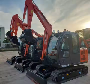 Miniexcavadora Hitachi ZX60 Usada Certificada de 6 Toneladas con Engranajes y Bomba para Construcción - Product Image 5