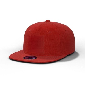 Wholesale Custom Logo Embroidery Mens 6 Panel Snapback Baseball Cap <b>Hat</b> with <b>Flat</b> Bill and Plain Blank <b>Hats</b> for Men Adults - Product Image 2