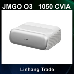 Projecteur DLP portable JMGO O3 1080P à courte focale avec Bonfire OS 7 WiFi 6 Laser tricolore pur pour home cinéma - Product Image 1