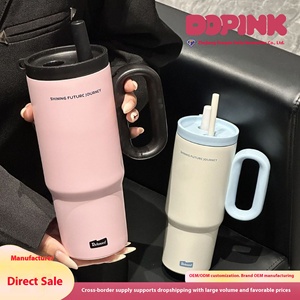 Vaso Térmico Simple Big Mac para Niñas, de Gran Capacidad, Aislado al Vacío, de Alta Calidad, para Estudiantes de Secundaria - Product Image 2