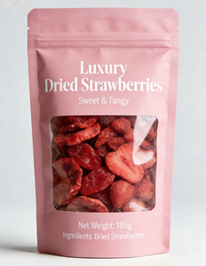 Échantillon Gratuit - Pochette Personnalisée à Fermeture Éclair avec Fenêtre Transparente, Logo Imprimé, pour Fruits Séchés - Fraîcheur Assurée, Robuste et Sûre - Product Image 5