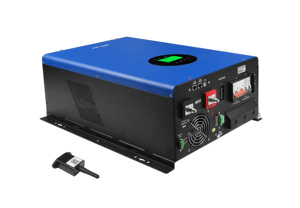 Venta al por mayor de inversores solares híbridos de onda sinusoidal pura de 4KW, 5KW, 6KW, 8KW, 10KW, 12KW para sistemas solares fuera de la red de fase dividida - Product Image 2